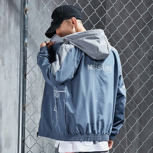 Hip Hop Jackets Men Streetwear Jacket For Man Clothing Harajuku Hooded Male Clothes Outerwear Casual Track Jacket Techwear