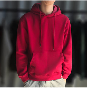 2020 New Hoodies male Long sleeve men sport hoodies Pure color  hoodie Student youth hoodie Interesting cotton clothes harajuku