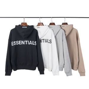 2019 nouveaux sweats à capuche kanye west brouillard ample ovesized sweats à capuche essentiels hip hop coton sweats