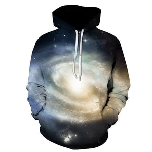 TUNSECHY NEW 2020 Hot Fashion Men/Women 3d Sweatshirts Print Spilled Milk Space Galaxy Hooded Hoodies Thin Unisex Pullovers Tops