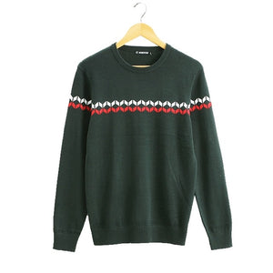 Vomint Men Solid Sweater Regular O-neck Casual Long Sleeve Knitted Male Autumn New Class Design F6PI6637